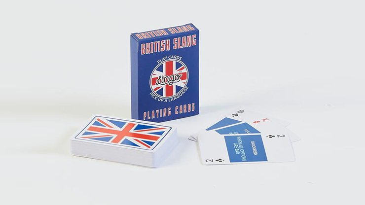 Lingo, British Slang Playing Cards