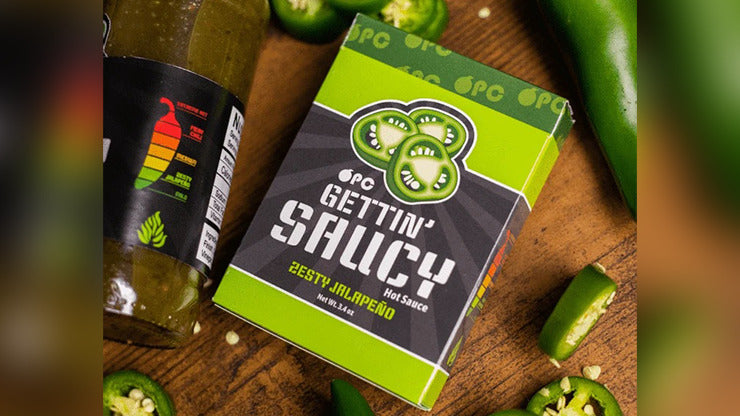 Gettin'; Saucy - Jalapeno Pepper Playing Cards by OPC