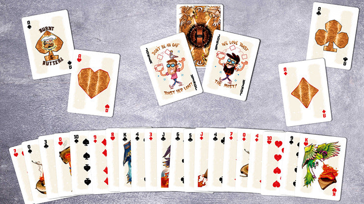 Toast';d Playing Cards by Howlin'; Jack';s