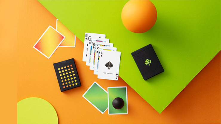 NOC Tropic Green Colorgrades Playing Cards by Art of Play