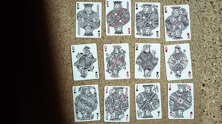 Blood Red Edition V3 Playing Cards by Joker and the Thief