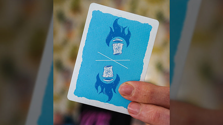 Trash & Burn, Blue Playing Cards by Howlin'; Jacks