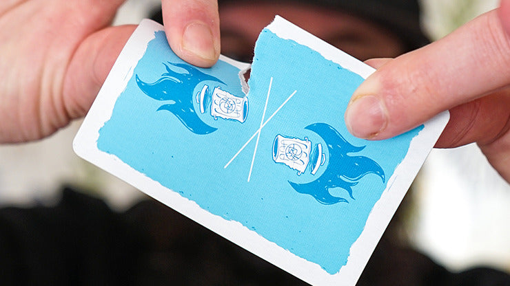 Trash & Burn, Blue Playing Cards by Howlin'; Jacks