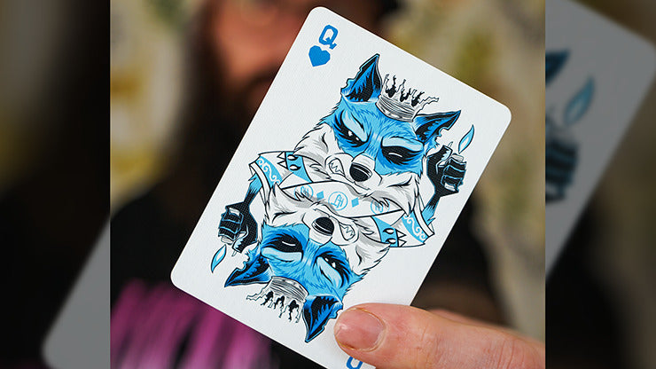 Trash & Burn, Blue Playing Cards by Howlin'; Jacks
