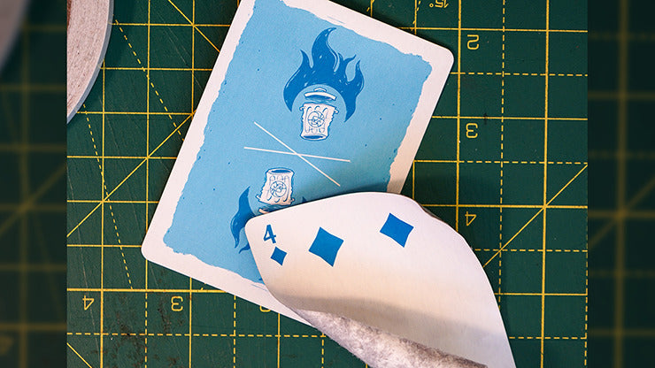 Trash & Burn, Blue Playing Cards by Howlin'; Jacks