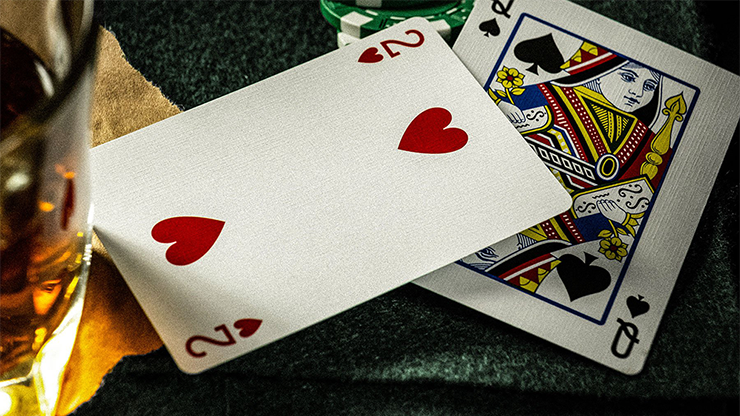 Green Cohorts, Luxury-pressed E7 Playing Cards