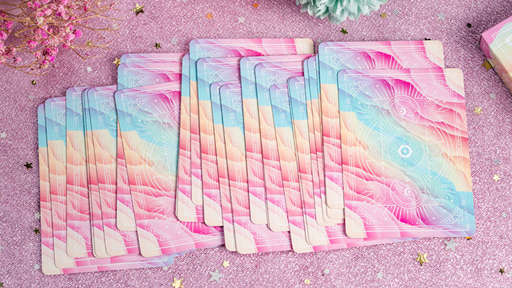 Solokid Rainbow Dream, Red Pink Playing Cards by Solokid Card Magic Co.