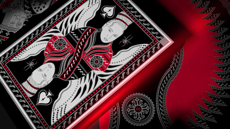 Grandmasters Black Widow Spider Edition, Standard Playing Cards by HandLordz