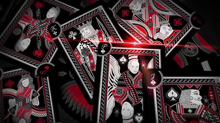 Grandmasters Black Widow Spider Edition, Standard Playing Cards by HandLordz