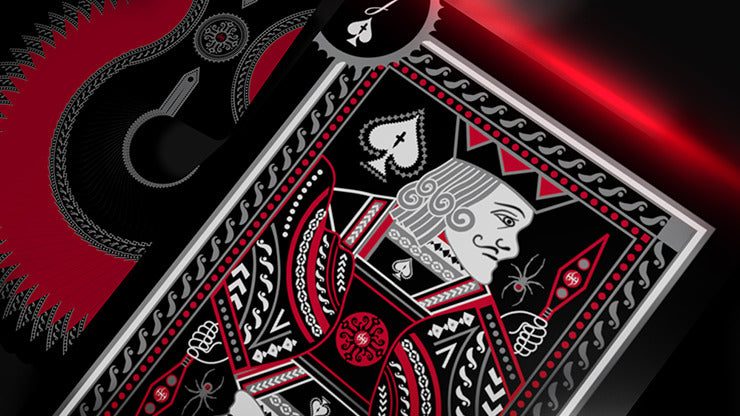 Grandmasters Black Widow Spider Edition, Standard Playing Cards by HandLordz