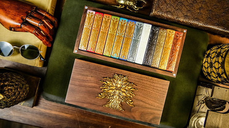 Rebirth Walnut Collector';s Box Set Playing Cards