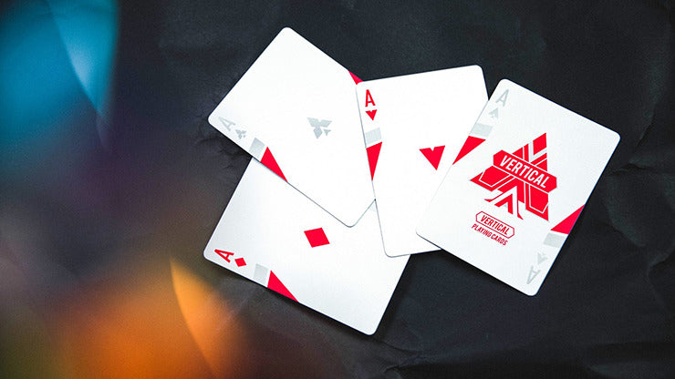 Vertical, Red Playing Cards