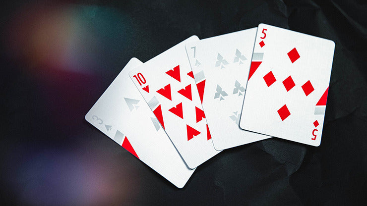 Vertical, Red Playing Cards