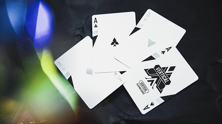 Vertical, Black Playing Cards