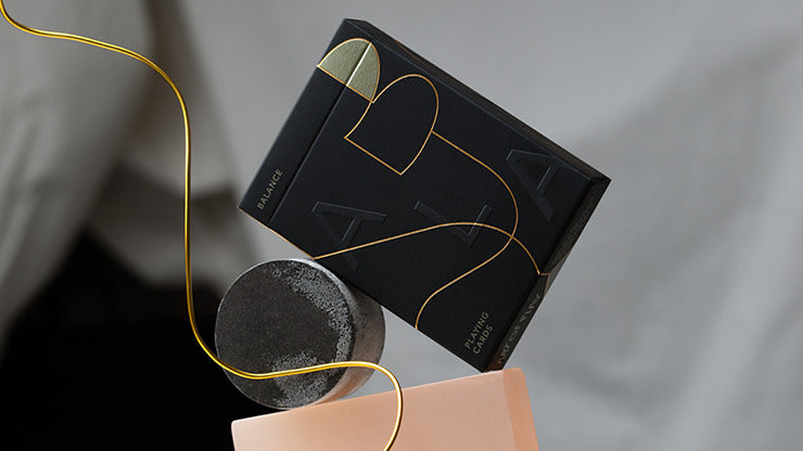 Balance, Black Edition Playing Cards by Art of Play