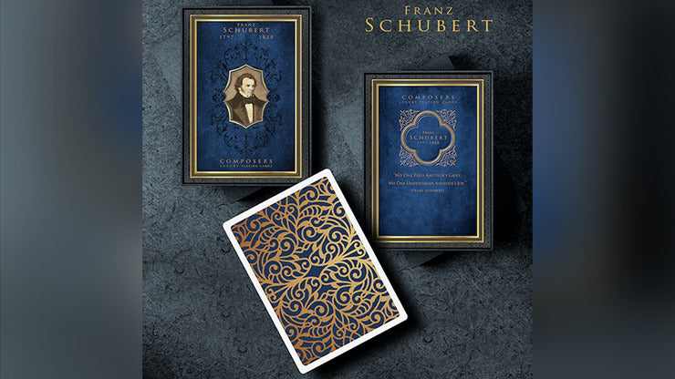 Franz Schubert, Composers Playing Cards