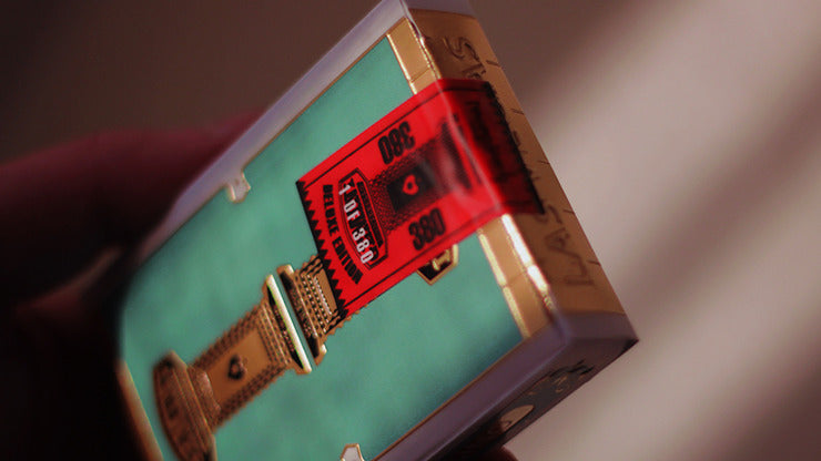 Gemini Casino, Deluxe Edition Turquoise Playing Cards by Gemini