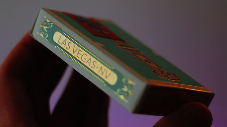 Gemini Casino, Deluxe Edition Turquoise Playing Cards by Gemini