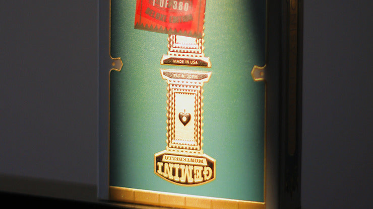 Gemini Casino, Deluxe Edition Turquoise Playing Cards by Gemini