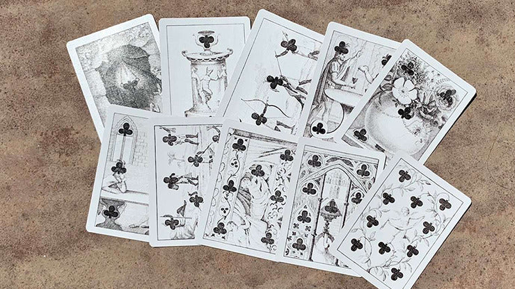 Gilded Cotta';s Almanac #4, Numbered Seal Transformation Playing Cards