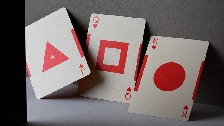 Eames, Starburst Red Playing Cards by Art of Play