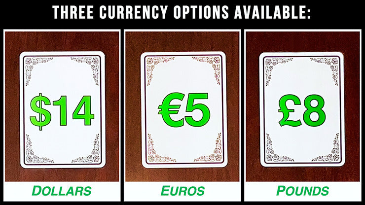 Ideal Meal US version Dollar, Props and Online Instructions by David Jonathan