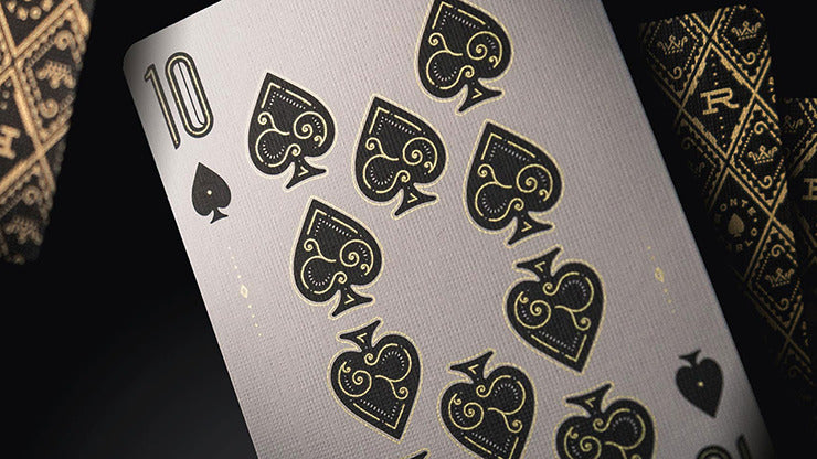 Royales Players, Noir Marked Playing Cards by Kings and Crooks
