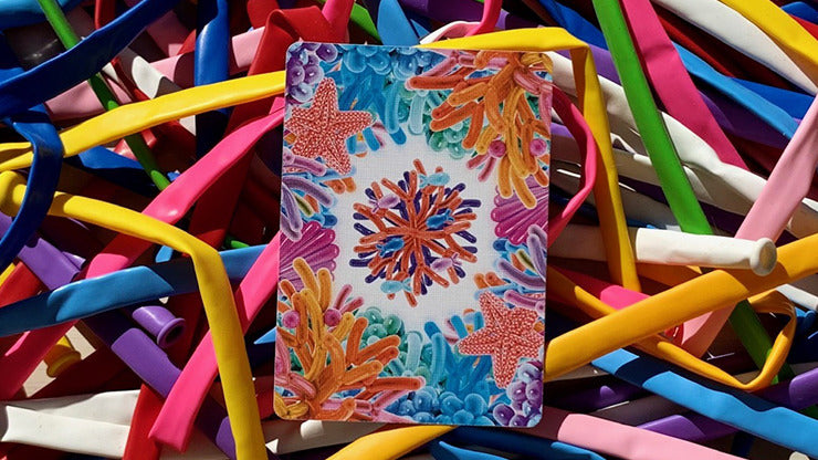 Bicycle Balloon Stripper, Ocean Playing Cards