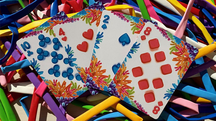 Bicycle Balloon Stripper, Ocean Playing Cards