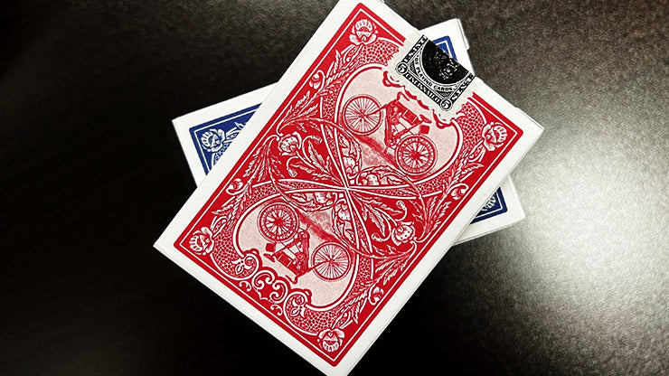 Bicycle Foil AutoBike No. 1, Red Playing Cards
