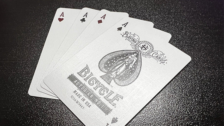 Bicycle Foil AutoBike No. 1, Red Playing Cards