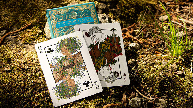 The Green Man Playing Cards, Summer by Jocu
