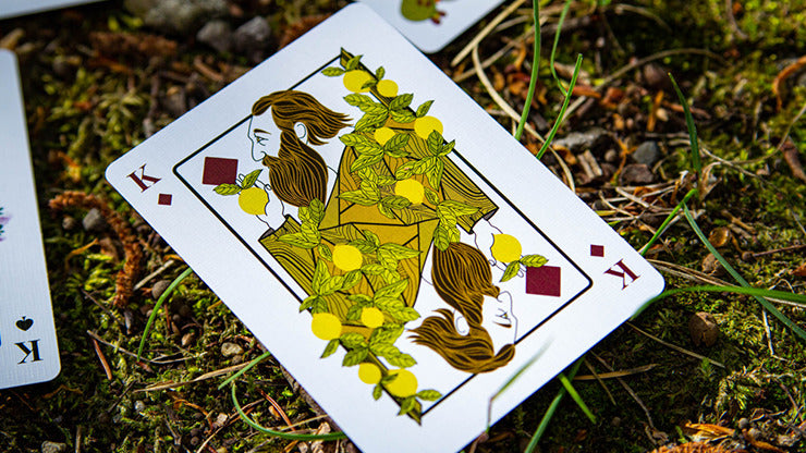 The Green Man Playing Cards, Summer by Jocu