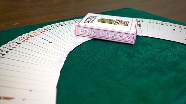 Cactus, Pink Quartz Playing Cards