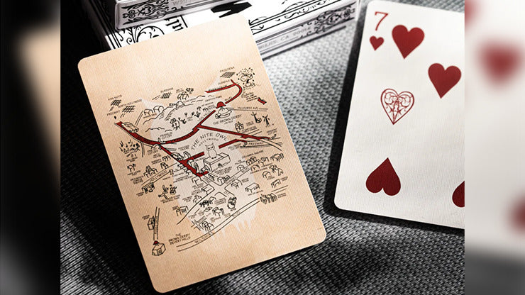 Fulton';s White Jazz Playing Cards by Dan & Dave