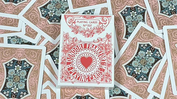 Gilded Four Continents, Red Playing Cards