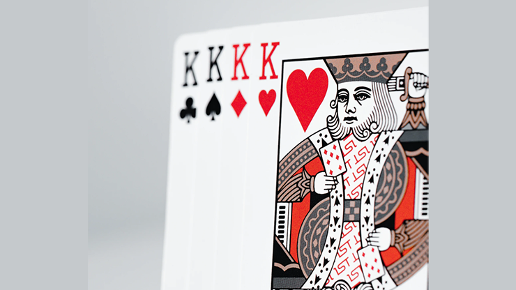 1st V4 Playing Cards, Black by Chris Ramsey