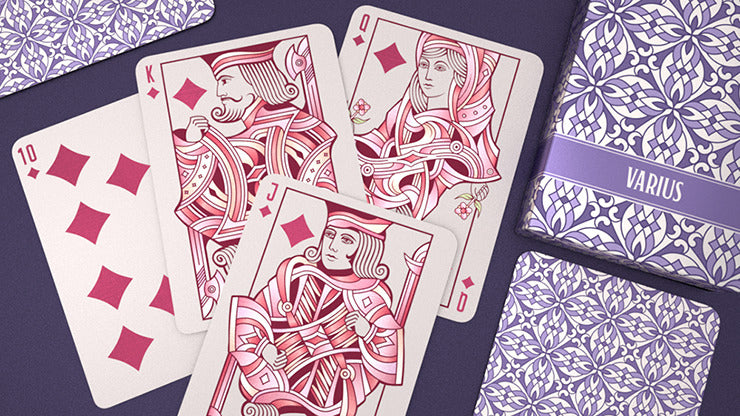 VARIUS, Limited Edition Purple Playing Cards