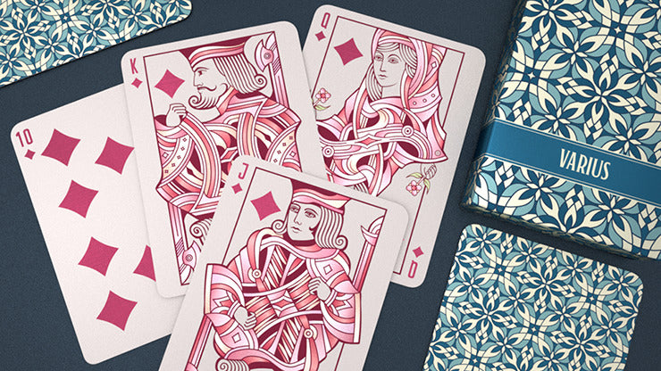 VARIUS, Limited Edition Teal Playing Cards