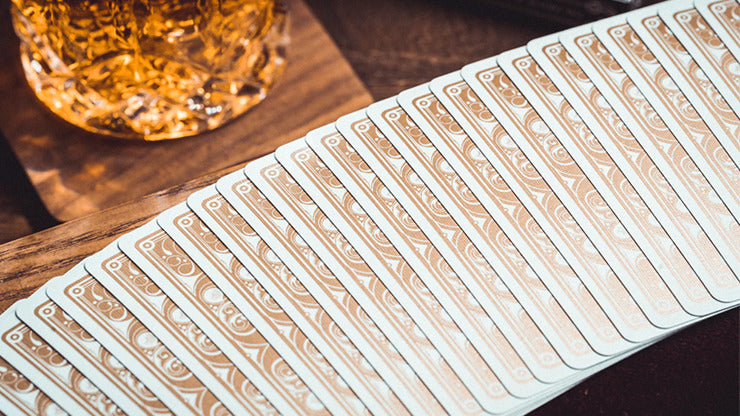 Smoke & Mirrors V8, Gold, Deluxe Edition Playing Cards by Dan & Dave