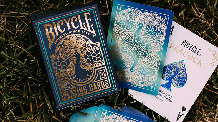 Bicycle Peacock Playing cards by US Card Magic Co