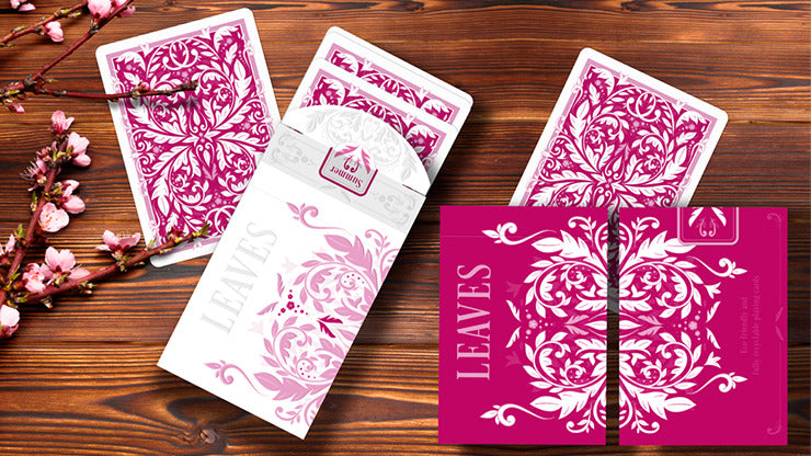 Leaves Summer Collector';s White, Number Seal Playing Cards by Dutch Card House Company