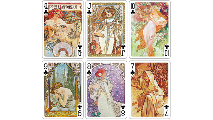 Mucha Zodiac Special Edition Playing Cards by TCC