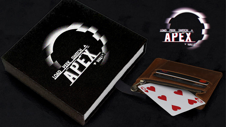 Apex Wallet Brown, Gimmick and Online instructions by Thomas Sealey
