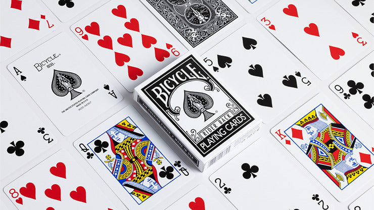 Signature Edition Bicycle, Black Playing Cards
