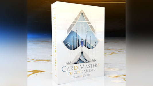 Card Masters Precious Metal, White Playing Cards by Handlordz