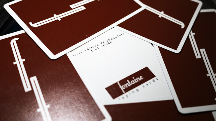 Fontaine: ChocolatePlaying Cards