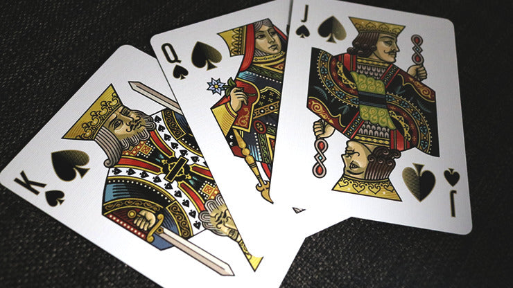 Oath Standard, Navy Blue Playing Cards by Lotrek