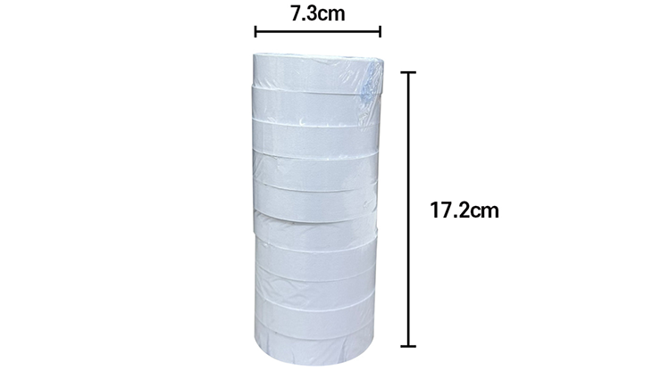 PAPER ROLL to Paper Cup 10-qty, White by JL Magic