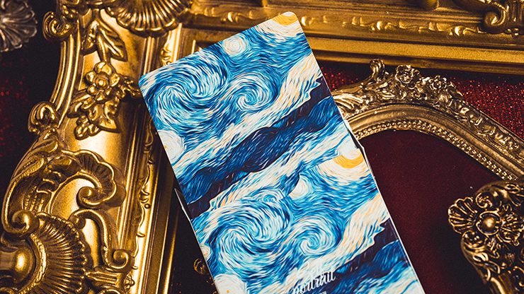 Van Gogh Self-Portrait, Borderless Playing Cards